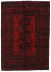  Afghan Fine Teppich 130X180 Dunkelrot Carpetvista