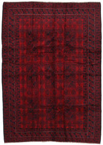 絨毯 オリエンタル バルーチ 200X285 ダークレッド (ウール, アフガニスタン)