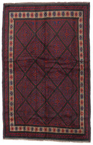 150X235 絨毯 バルーチ オリエンタル ダークグレー/ダークレッド (ウール, アフガニスタン) Carpetvista