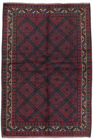 156X235 絨毯 バルーチ オリエンタル ダークピンク/ダークレッド (ウール, アフガニスタン) Carpetvista
