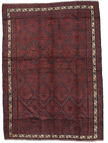 167X230 Tapete Oriental Balúchi Vermelho Escuro/Cinza Escuro (Lã, Afeganistão) Carpetvista