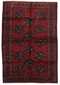 絨毯 オリエンタル バルーチ 200X290 ダークレッド/レッド (ウール, アフガニスタン)