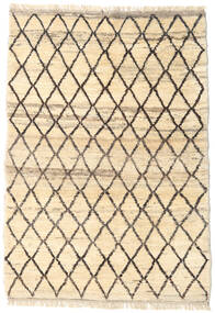 120X174 Tappeto Barchi/Moroccan Berber - Afganistan Moderno Beige/Grigio Scuro (Lana, Afghanistan) Carpetvista