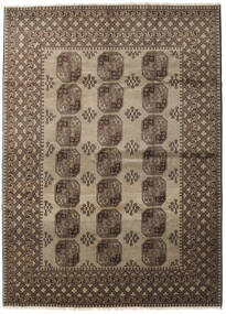 196X284 Afghan Fine Rug Oriental Brown/Orange (Wool, Afghanistan) Carpetvista