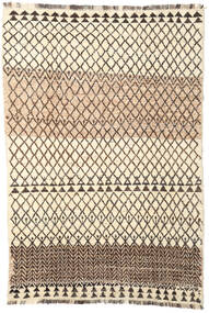 194X286 Barchi/Moroccan Berber - Afganistan Rug Modern Beige/Brown (Wool, Afghanistan) Carpetvista