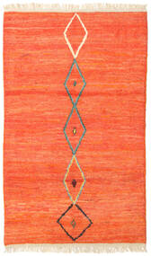  Barchi/Moroccan Berber - Afganistan 118X197 Wool Rug Orange/Red Small Carpetvista