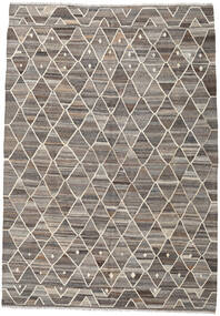 Kilim Ariana Rug 211X301 Beige/Grey Wool, Afghanistan Carpetvista