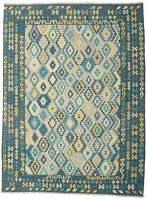 254X345 Kelim Afghan Old Style Vloerkleed Oosters Groot (Wol, Afghanistan) Carpetvista