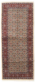  Orientalsk Moud Teppe 83X194Løpere Rød/Mørk Rød Persia/Iran Carpetvista