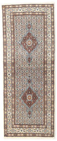 79X199 絨毯 オリエンタル ムード 廊下 カーペット 茶色/ベージュ (ウール, ペルシャ/イラン) Carpetvista