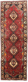 105X306 Ghashghai Teppich Orientalischer Läufer Rot/Braun (Wolle, Persien/Iran) Carpetvista