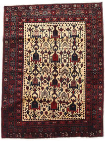 127X171 Tapete Afshar Oriental Rosa Escuro/Vermelho Escuro (Lã, Pérsia/Irão) Carpetvista