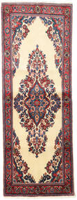  Persischer Sarough Teppich 73X197 Läufer Rot/Beige (Wolle, Persien/Iran)