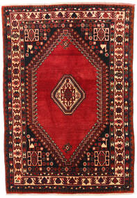  Shiraz Covor 129X187 Persan Lână Dark Red/Roşu Mic Carpetvista