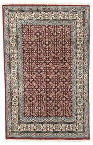 Moud Rug Rug 75X118 Brown/Grey Wool, Persia/Iran Carpetvista