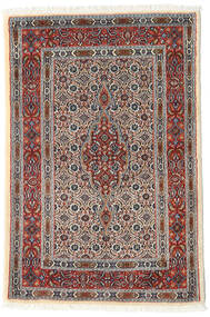 80X119 Alfombra Oriental Moud Rojo/Gris (Lana, Persia/Irán) Carpetvista