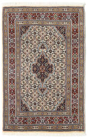 80X123 Moud Rug Oriental Grey/Dark Red (Wool, Persia/Iran) Carpetvista