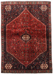  Abadeh Tapete 124X176 Persa Lã Vermelho Escuro/Vermelho Pequeno Carpetvista