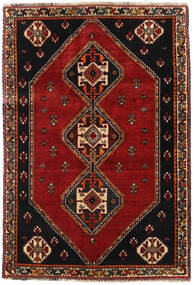  115X169 Medallion Small Qashqai Fine Rug Wool, Carpetvista