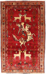  Qashqai Fine Rug 121X198 Persian Wool Red/Beige Small Carpetvista