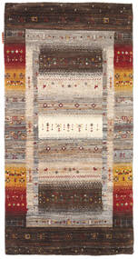 72X141 Gabbeh Loribaft Rug Modern (Wool, India) Carpetvista