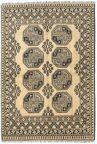  160X233 Medallion Afghan Fine Rug Wool, Carpetvista