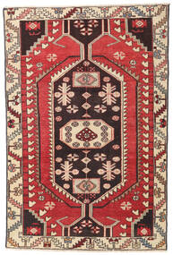 Dywan Orientalny Hamadan Patina 112X170 Czerwony/Beżowy (Wełna, Persja/Iran)