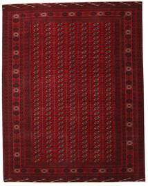  Turkaman Patina 305X390 Perzsa Gyapjúszőnyeg Sötétpiros/Piros Nagy Carpetvista
