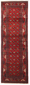 Orientalischer Turkaman Teppich 97X295 Läufer Rot/Dunkelrot Wolle, Persien/Iran Carpetvista