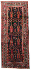 125X305 Alfombra Oriental Belouch De Pasillo Rojo Oscuro/Rojo (Lana, Persia/Irán) Carpetvista