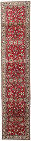  82X395 Tabriz Hallmatta Röd/Brun Persien/Iran Carpetvista