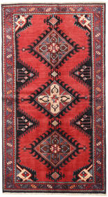  Persischer Wiss Teppich 133X242 Rot/Dunkelrosa (Wolle, Persien/Iran)