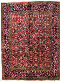 153X205 絨毯 ウィス オリエンタル レッド/ダークグレー (ウール, ペルシャ/イラン) Carpetvista