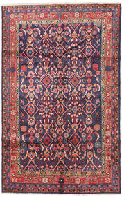  155X250 Lillian Rug Red/Dark Purple Persia/Iran Carpetvista