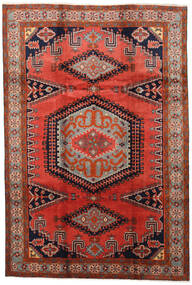 220X324 Dywan Wiss Orientalny Czerwony/Szary (Wełna, Persja/Iran) Carpetvista