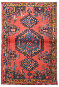  Persischer Wiss Teppich 105X155 Rot/Dunkelrosa (Wolle, Persien/Iran)