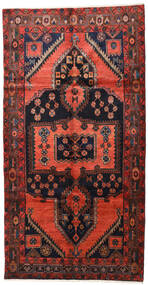 Lori Matot Matto 155X300 Käytävämatto Tummanpunainen/Punainen Villa, Persia/Iran Carpetvista