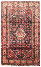 Tapis Persan Hosseinabad 105X170 Rouge/Rouge Foncé (Laine, Perse/Iran)