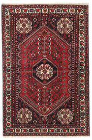  Persialainen Abadeh Matot Matto 100X150 Tummanpunainen/Punainen (Villa, Persia/Iran)
