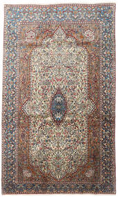  Oriental Kerman Rug 177X295 Brown/Grey Wool, Persia/Iran Carpetvista