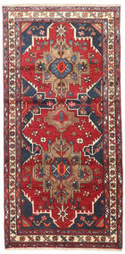97X200 絨毯 オリエンタル アルデビル レッド/ダークピンク (ウール, ペルシャ/イラン) Carpetvista