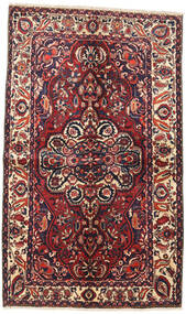 145X240 Bachtiar Teppich Orientalischer Rot/Dunkelrosa (Wolle, Persien/Iran) Carpetvista
