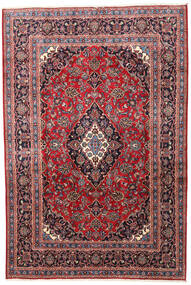 Maschad Teppich 198X293 Persischer Wollteppich Rot/Grau Carpetvista