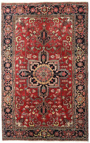  Persischer Heriz Teppich 175X280 Rot/Orange (Wolle, Persien/Iran)