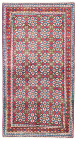 Abadeh Teppich 78X145 Rot/Grau Wolle, Persien/Iran Carpetvista