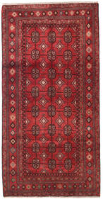  Baluch Rug 105X205 Persian Wool Red/Dark Red Small Carpetvista