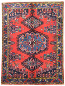 絨毯 オリエンタル ウィス 157X210 レッド/ダークパープル (ウール, ペルシャ/イラン)