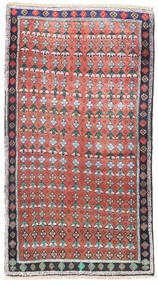 絨毯 ハマダン 80X140 レッド/グレー (ウール, ペルシャ/イラン)
