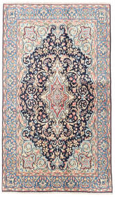  Kerman Rug 115X200 Persian Wool Grey/Beige Small Carpetvista