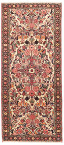 絨毯 ペルシャ ハマダン 82X190 廊下 カーペット レッド/ベージュ (ウール, ペルシャ/イラン)